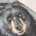 Black Bear on AL Reclaimed Wood - 14295