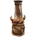 Brown Stacked Horn Jar - 9925