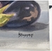 "Eggplant" on Canvas - 6686