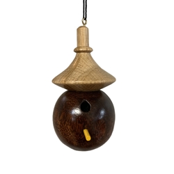 Mini Birdhouse Ornament 