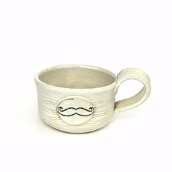 Shaving Mug shaving mug, ceramic, ceramics, pottery, earthquake pottery