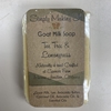 Tea Tree Oil & Lemongrass Goat Milk Soap soap, goat milk soap, face soap, tea tree oil, lemongrass