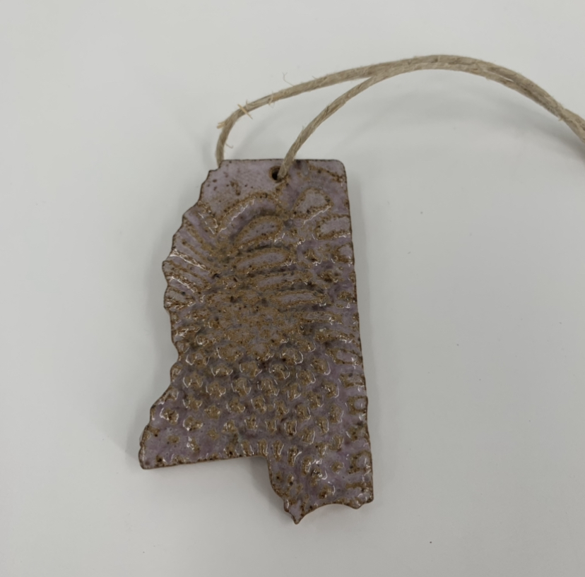 3" Ornament kristin law, ornament, ceramic ornament, 