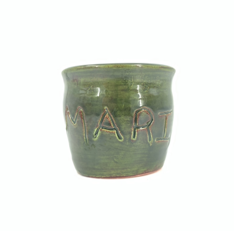 Mari Mug rosie floyd, cup, assorted coffee cup, coffee, assorted small bowl, pottery, mari 