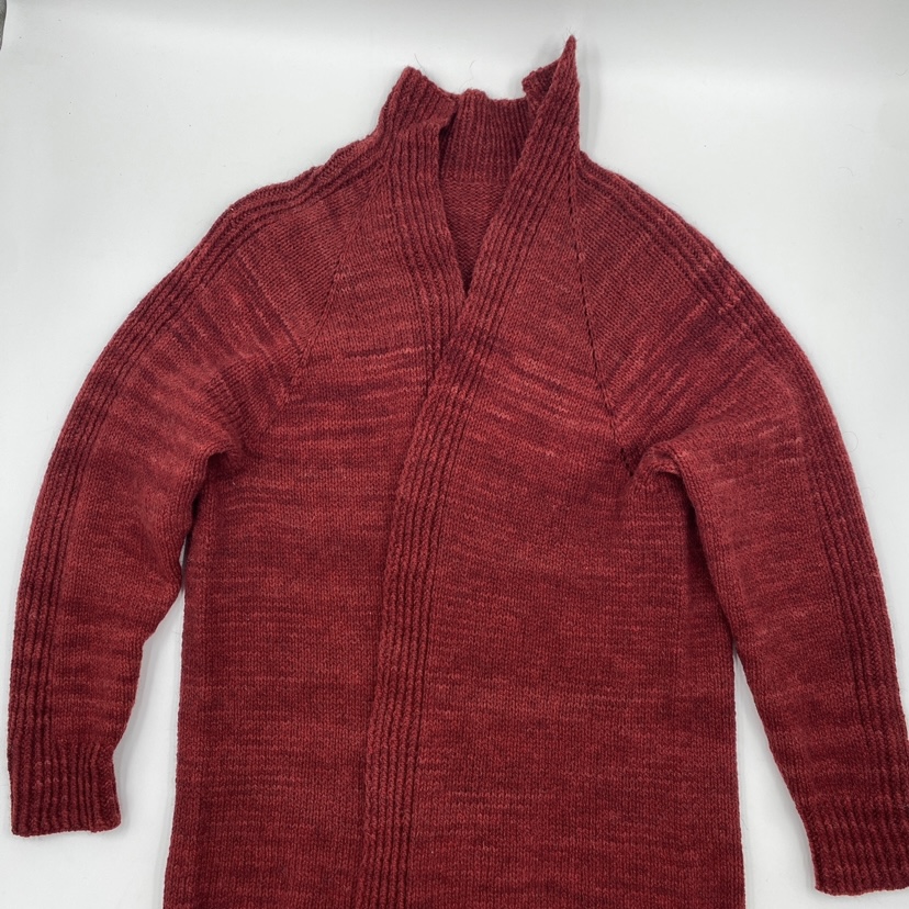 Long Cardigan - Wool Blend  