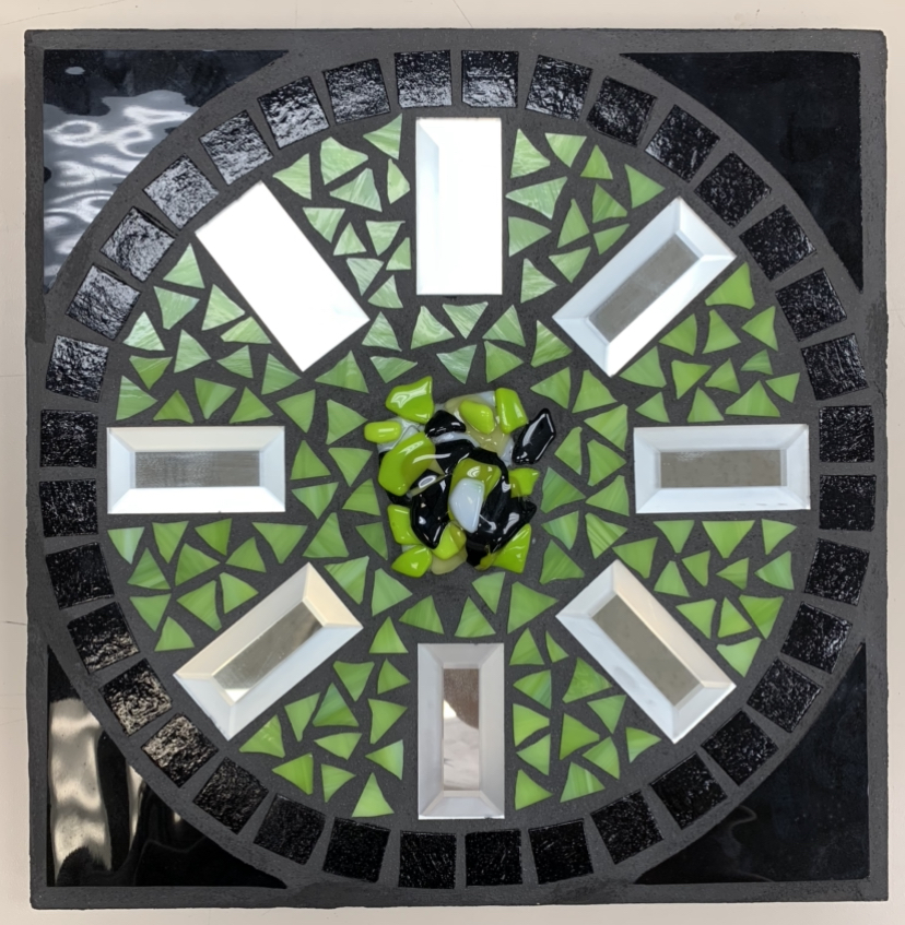 Shapes IV - Mosaic Mirror rhys greene, mosaic, shapes IV, mirror tile, 