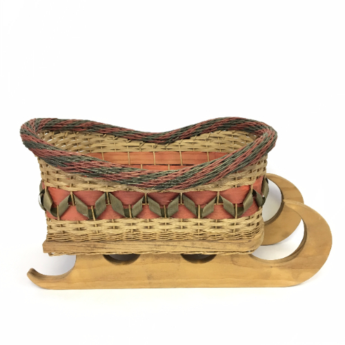 Sleigh Basket Sleigh, Basket, Betty, Bain, christmas