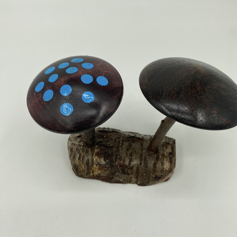 Toadstool bud, bud rogers, rogers, wood, woodwork, work, toad, toadstool, stool