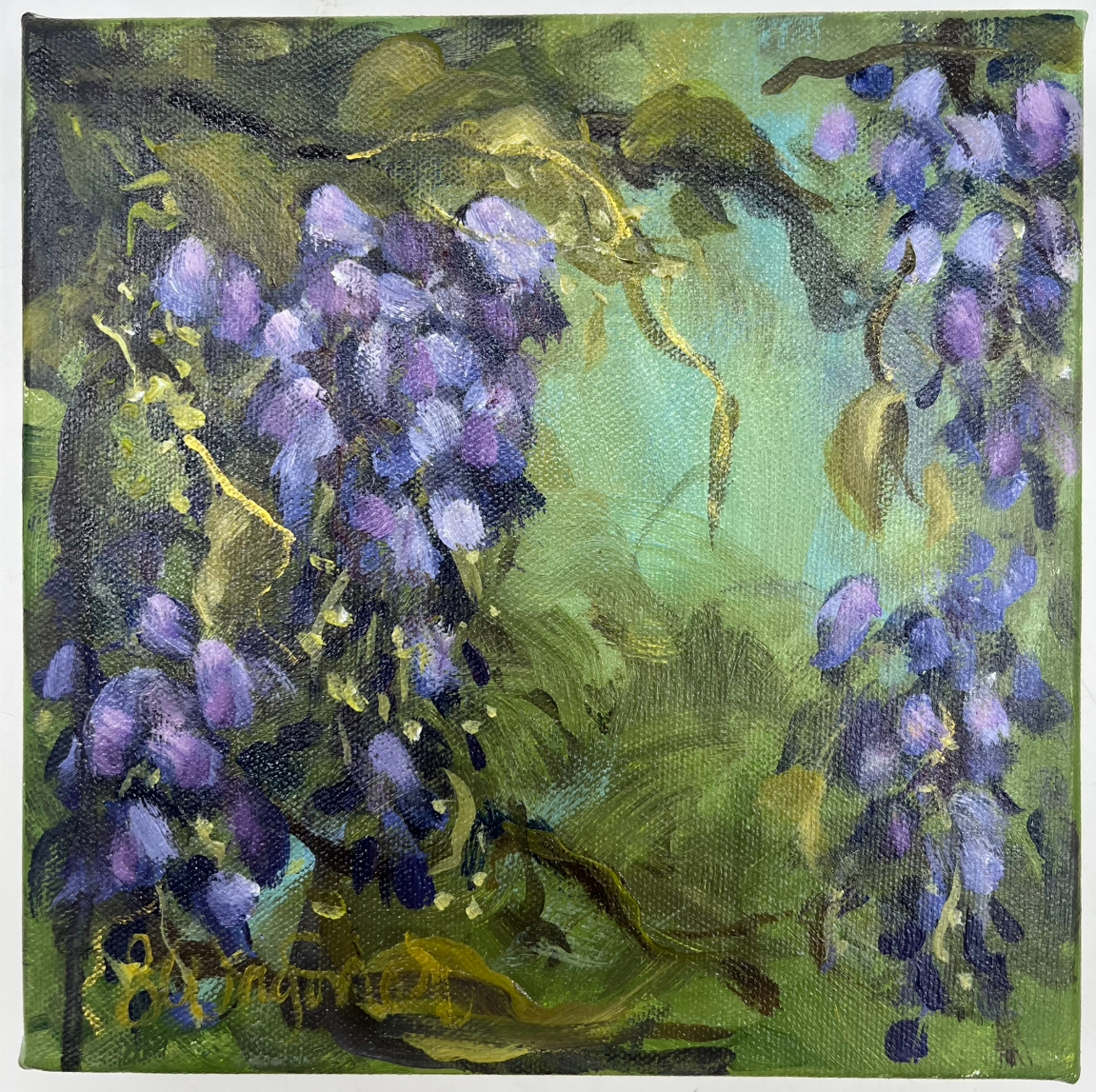  Wysteria sarah wagoner, sarah, wagoner, wysteria, painting 
