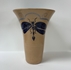 10" Handpainted/Sgraffito Vase
