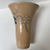 10" Handpainted/Sgraffito Vase - 10887