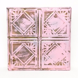 12x12 Tin ceiling tile, ceiling tin, sam cheek, wall hanging