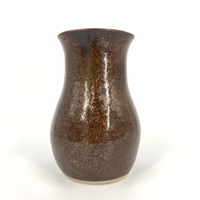 8" Speckled Vase sam williams, pottery, hand made, kiln, vase, 