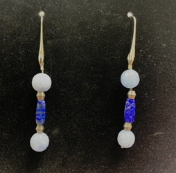 Array of Blue - Earrings rhys greene, jewelry, earrings, array of blue, 