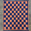 Auburn Checkerboard Quilt  doris p mosely, checkerboard quilt, auburn checkerboard quilt, auburn quilt, 