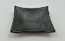 Black Glass Bowl w/Etching - 15991