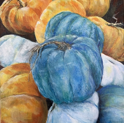 Blue Pumpkin rebecca brooks, pumpkin, blue, blue pumpkin, halloween, fall, 