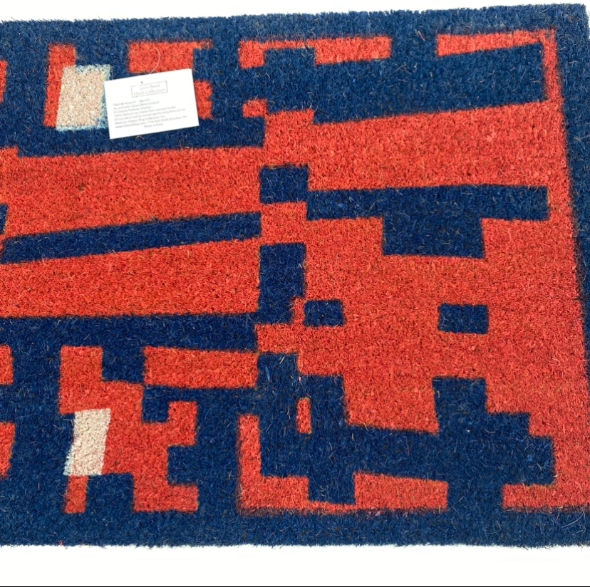 Gees Bend Door Mat  claudia charley, gees bend, door mat, gees bend door mat