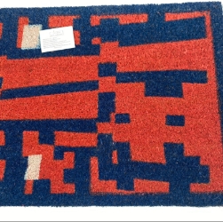 Gees Bend Door Mat  claudia charley, gees bend, door mat, gees bend door mat