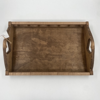 Casserole Carrier - Holds 2 9x13 ed davis, casserole carrier, kitchen dish, wooden tray, heart shaped handles