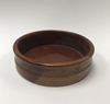 Cherry Squared-Edged Turned Wood Bowl bill scott, wood bowl, cherry, squared-edged bowl, cherry squared edged turned wood bowl, 