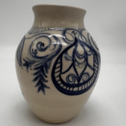 Cobalt Vase  Kristin Law, Wilcox, cobalt, vase, blue 