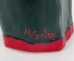 Dark Green Cypress Santa - 14541