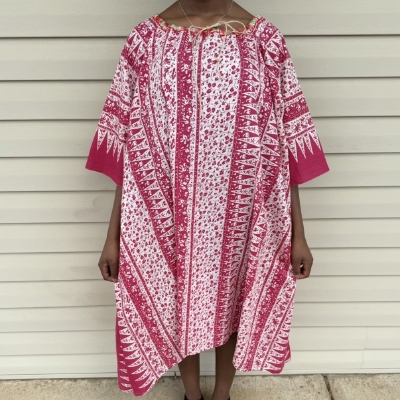 Drawstring Neck Dress casey thomas roberts, drawstring neck dress, fabrics