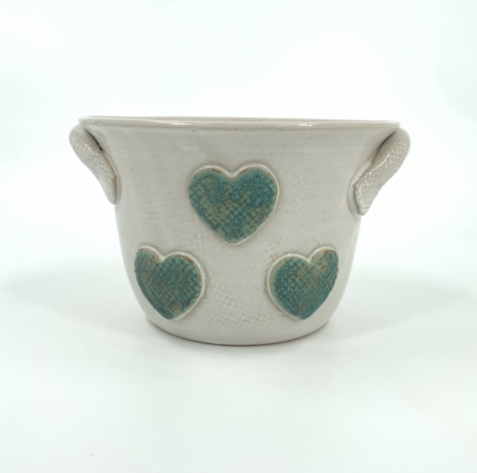 EP Flowerpot becky blaylock, ceramic bowls, bowls, black belt, 