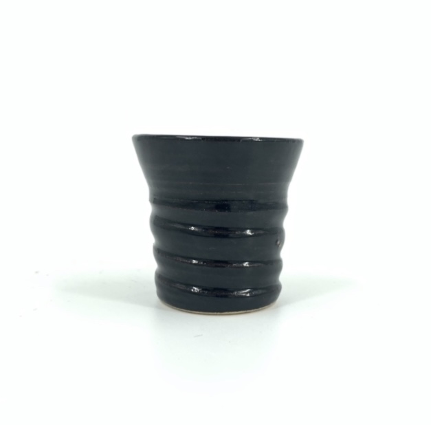 EP Shot Glass becky blaylock, ceramic bowls, bowls, black belt, toothpick jar, 