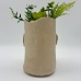 Hand-Built Face Vase - 15568b