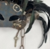 Feather and Metal Mask - 12796