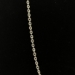 Silver w/ Purple & Clear Fluorite Necklace - 15316