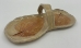 Flat Basket w/Leaves  - 15421a
