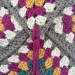 Granny Square Envelope Bag - 15503