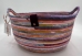 Hand Dyed- Fabric Rope Basket - 15682