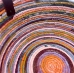 Hand Dyed- Fabric Rope Basket - 15682