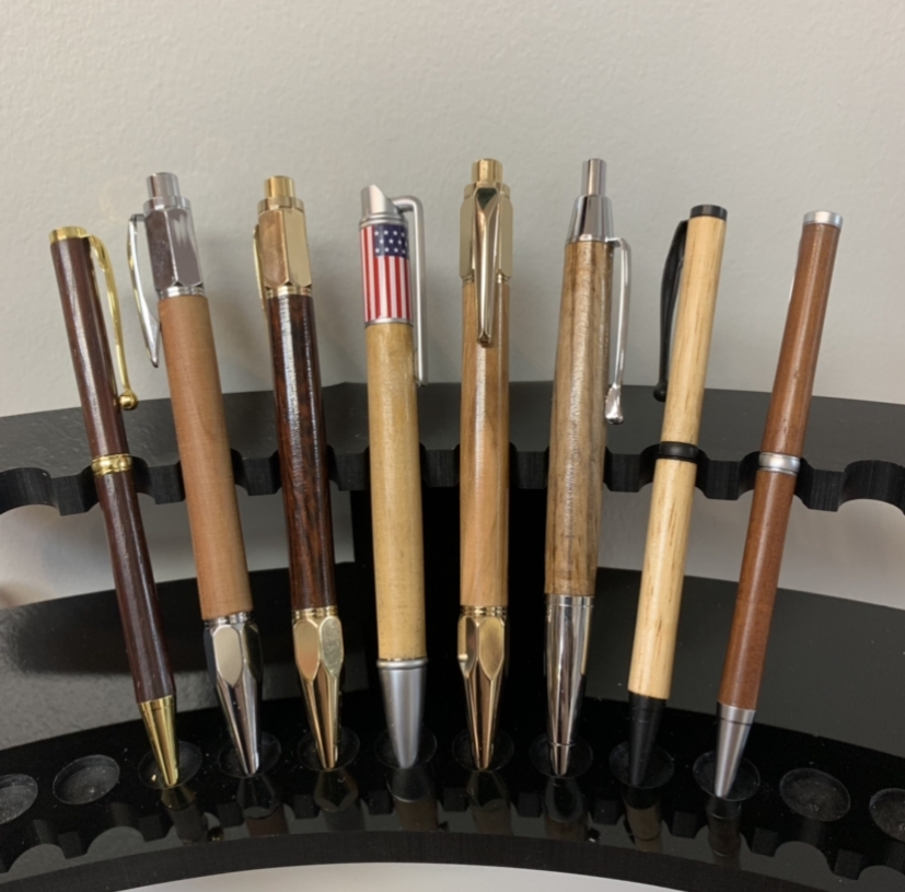 Handcrafted Ballpoint Pen ben johnston, ballpoint pen, handcrafted pen, handcrafted ballpoint pen, monroe county pens