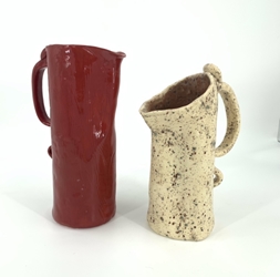 Juice Pitcher rosie floyd, bowl, assorted pitcher, pitcher, assorted small bowl, pottery, 