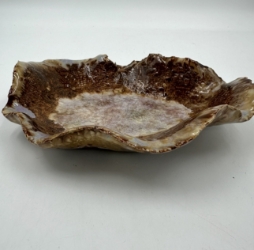 Lace Bowl with Frit Bradford Brackin, Lace Bowl with Frit, pottery, ceramics