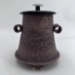 Large Faceted jar - 8980