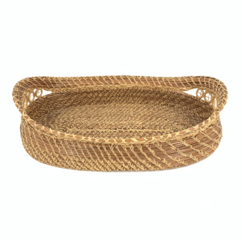 Large Oval Basket maxine hopkins, oval basket, pine straw basket