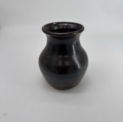 Large Vase allen, allen ham, pottery, large vase, vase, brown, green