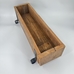 Large Wood & Metal Forged Box - 10062