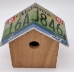 License Plate Birdhouse  - 12319b