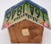 License Plate Birdhouse  - 12319b