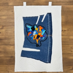 Make What You Will  john warner, hand sewn quilt, 