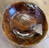 Medium Walnut Bowl Rodger carroll, walnut bowl, wooden bowl, black belt, black belt art, black belt treasures