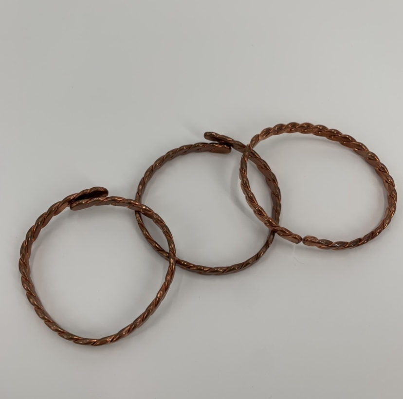 Mens Copper Bracelet homer o. johnson, Homer O. Johnson, jewelry, copper, bracelet