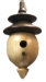Mini Birdhouse Ornament - 8948